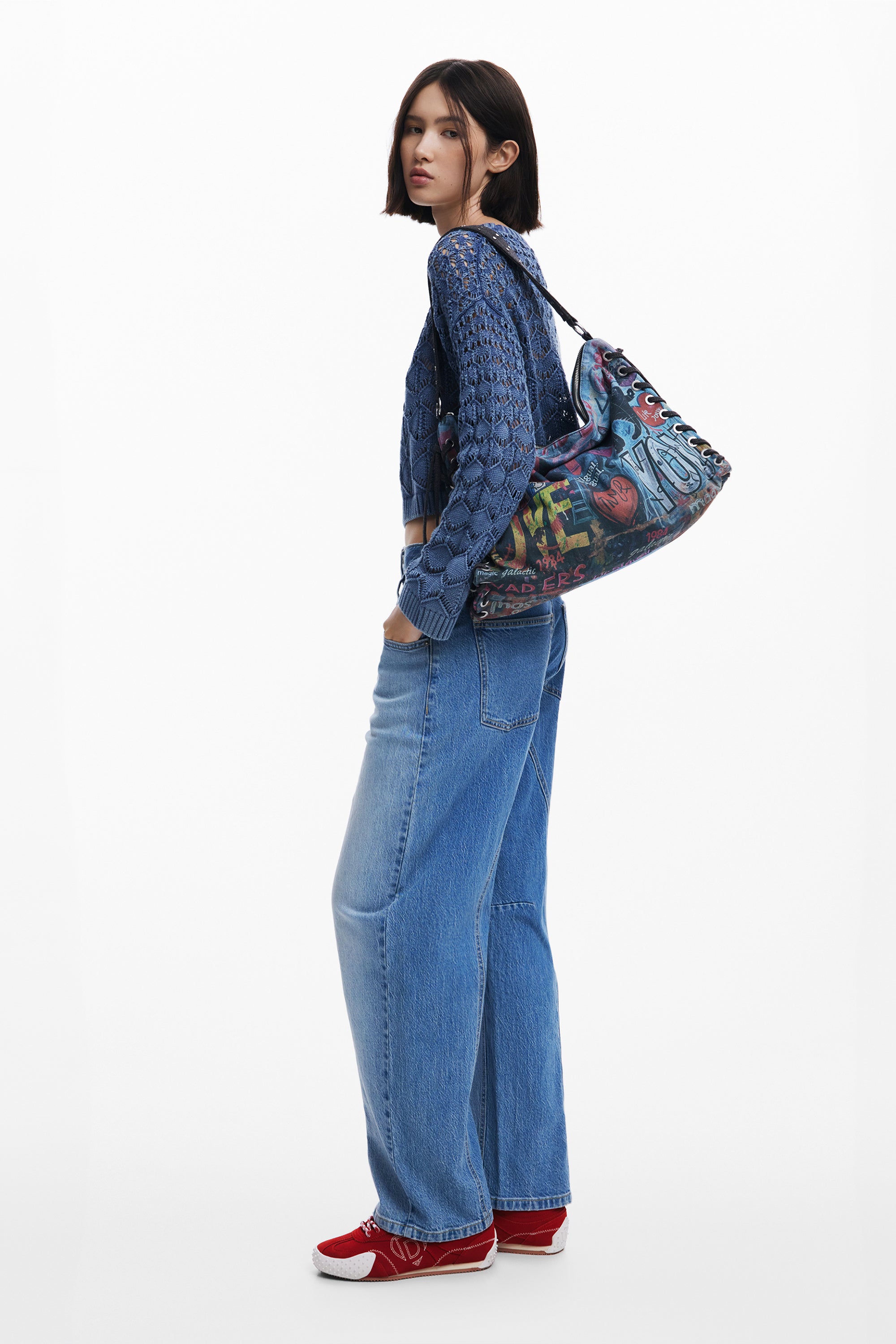 Large graffiti bag