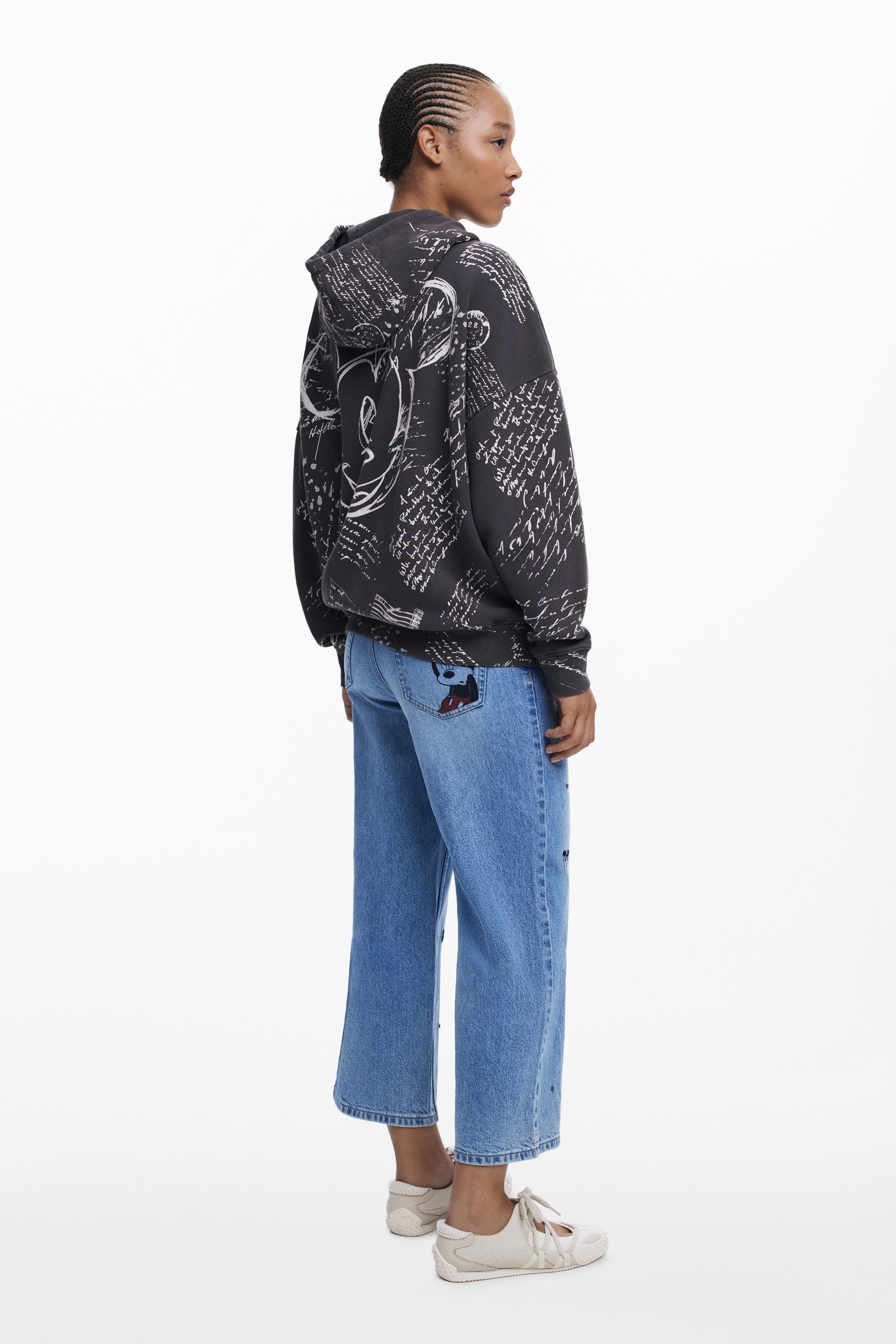 Mickey™ lettering sweatshirt