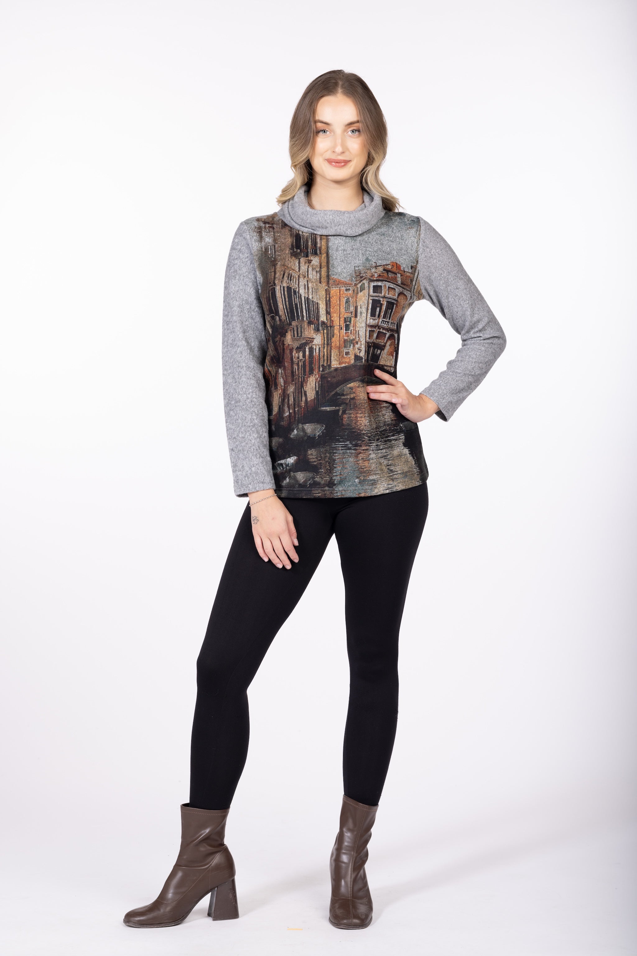 Cowl Neck Top
