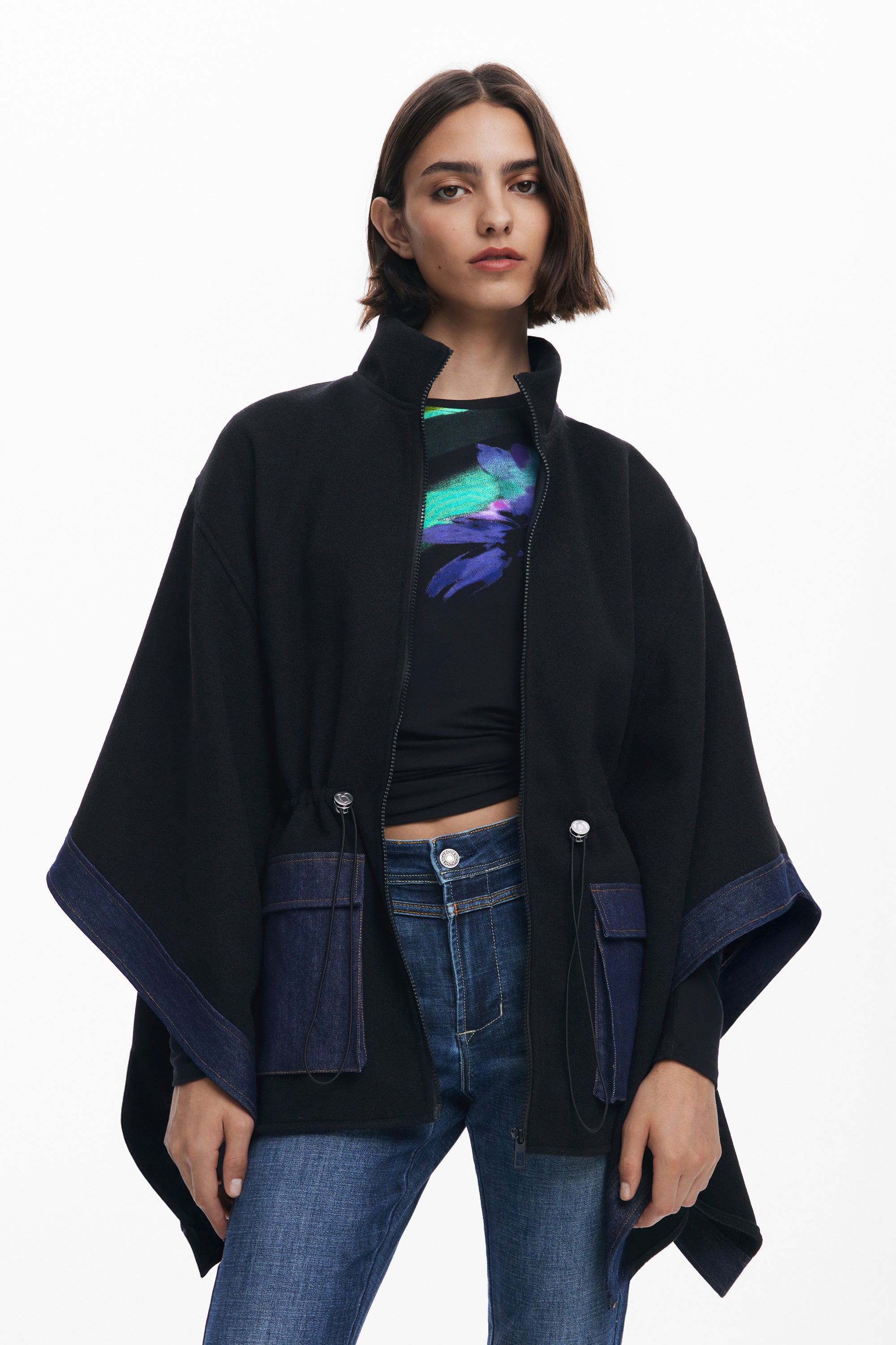 Denim Ponchos