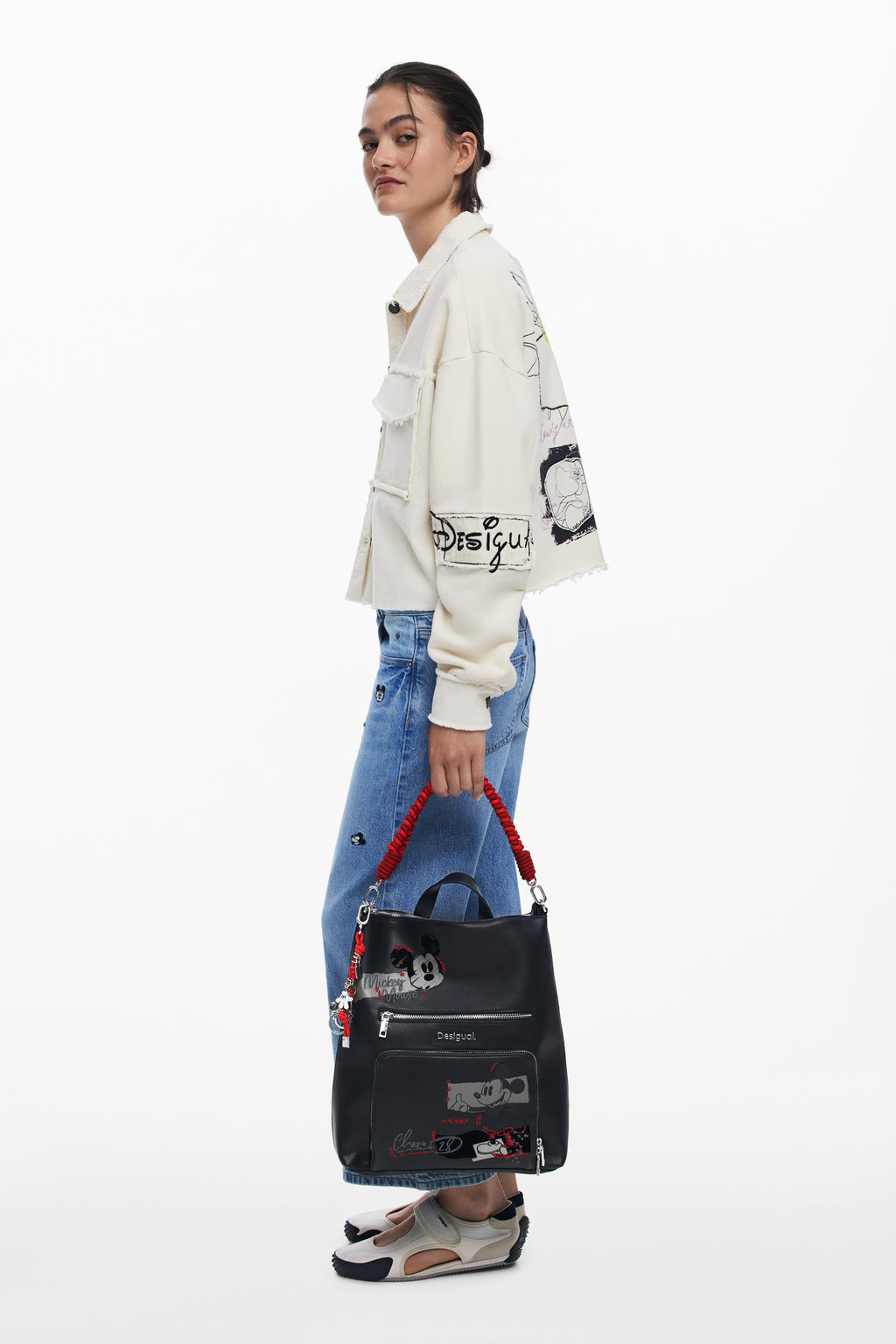 Medium Mickey™ faux leather backpack