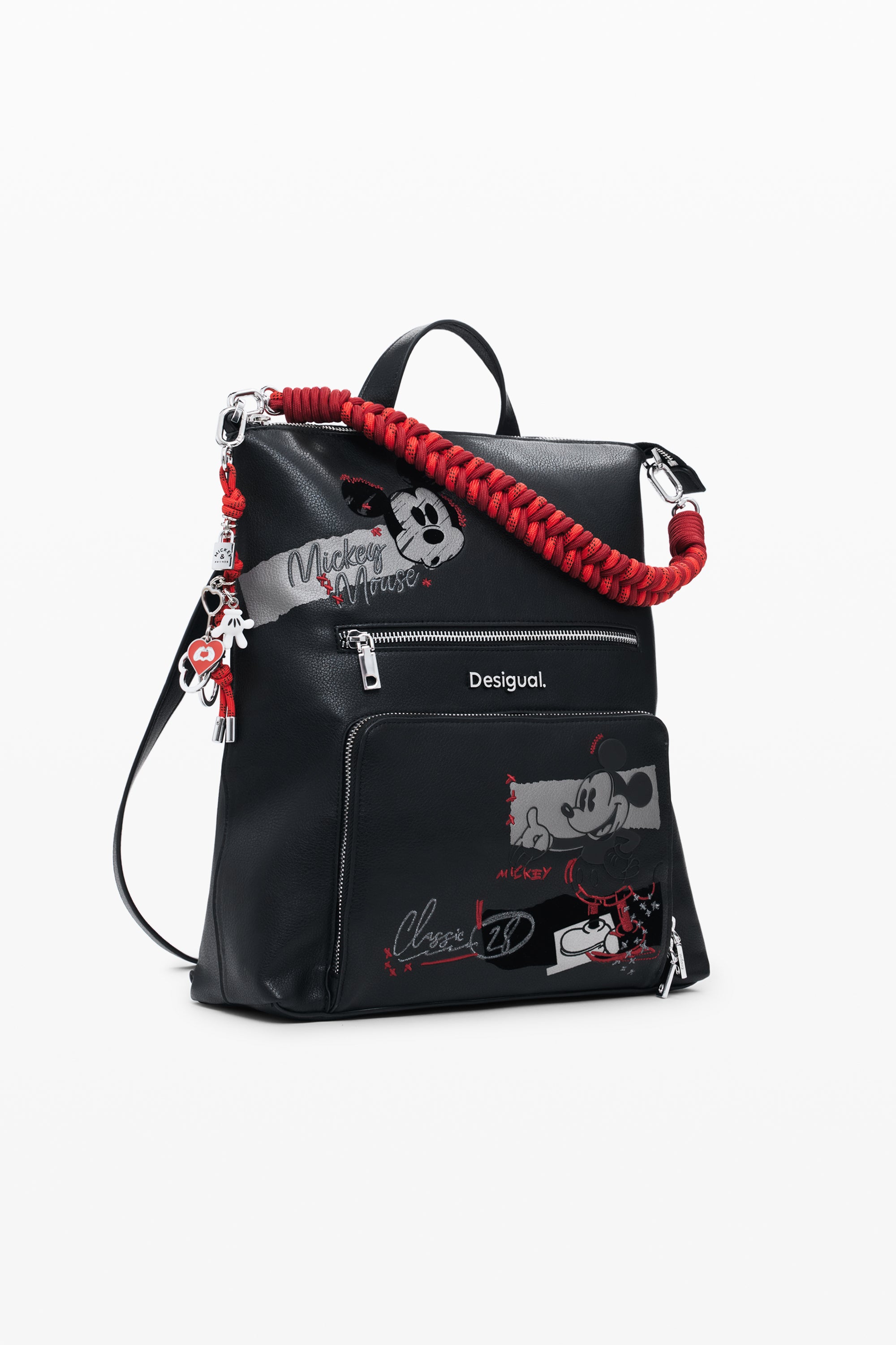 Medium Mickey™ faux leather backpack