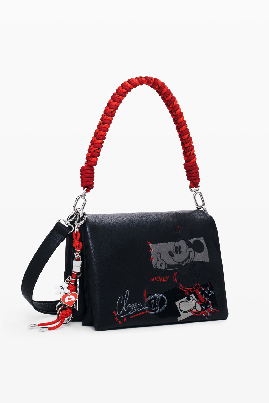 Mickey™ faux leather crossbody bag