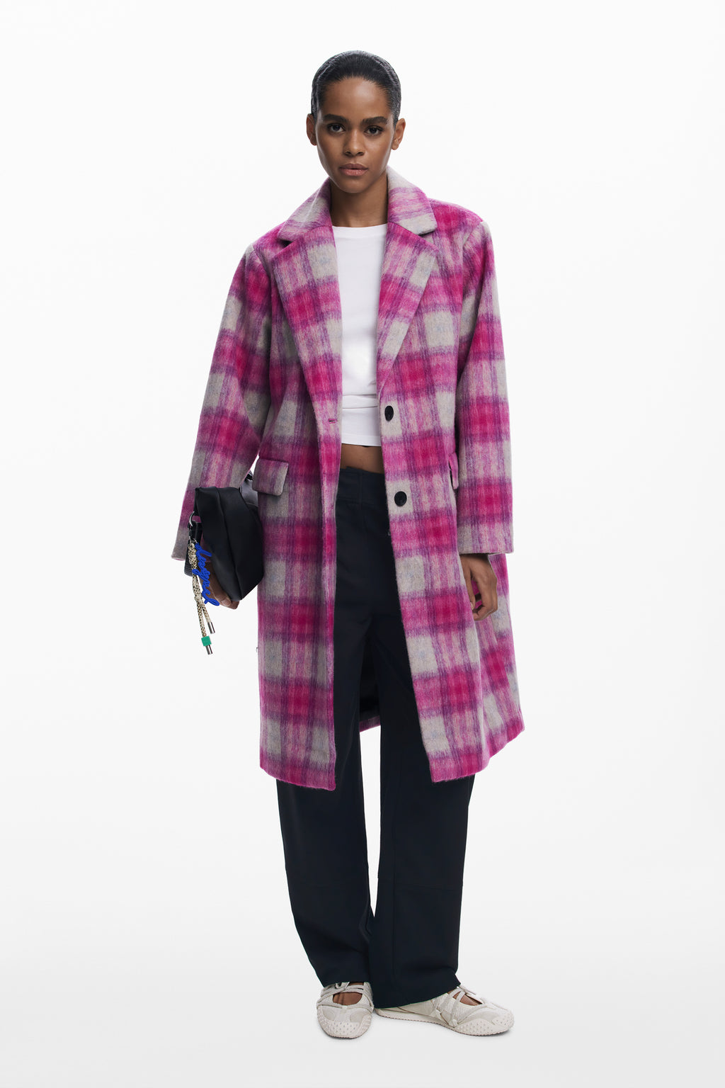 Pink Tartan coat