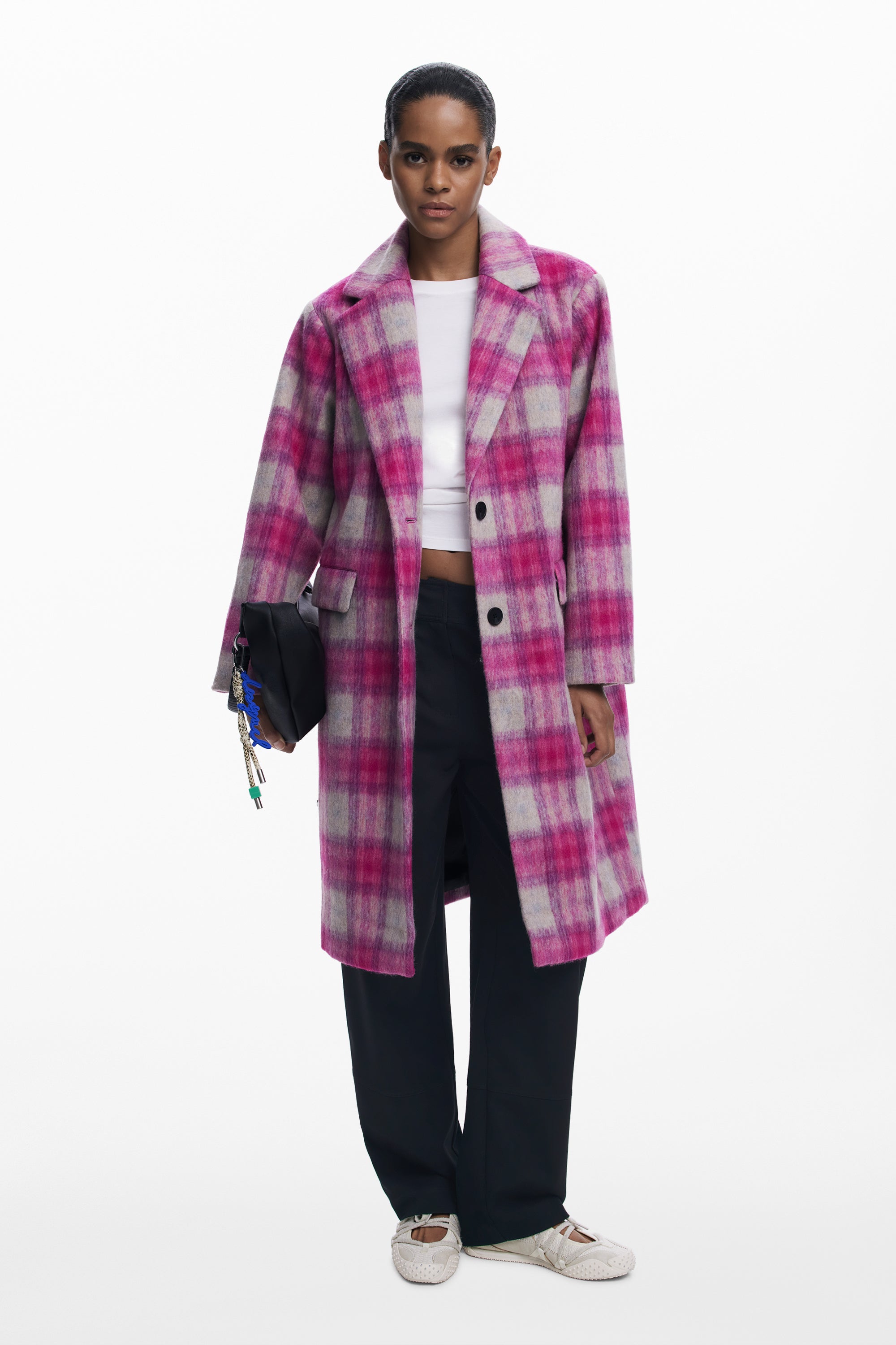 Pink Tartan coat