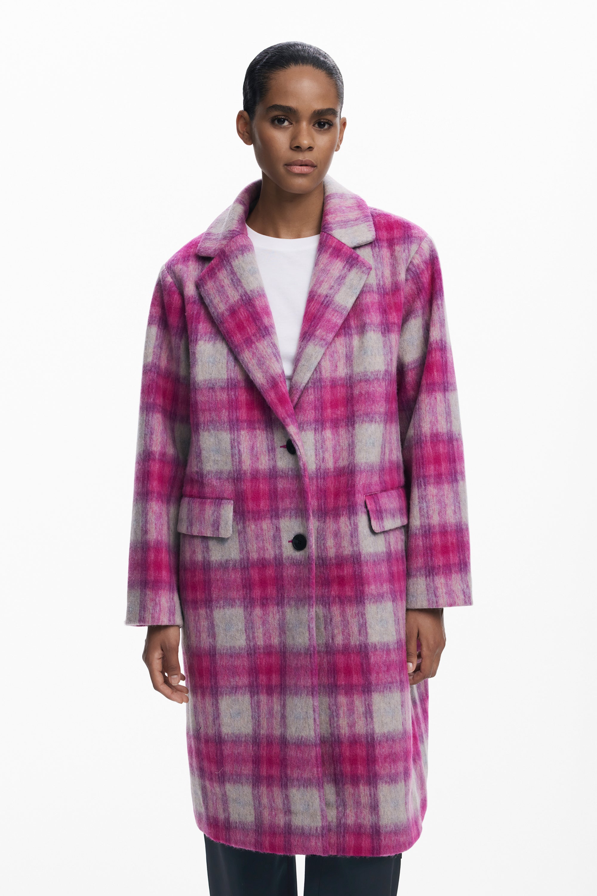 Pink Tartan coat