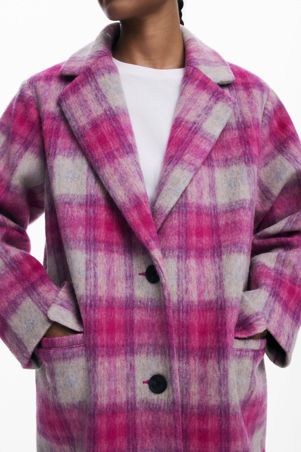 Pink Tartan coat