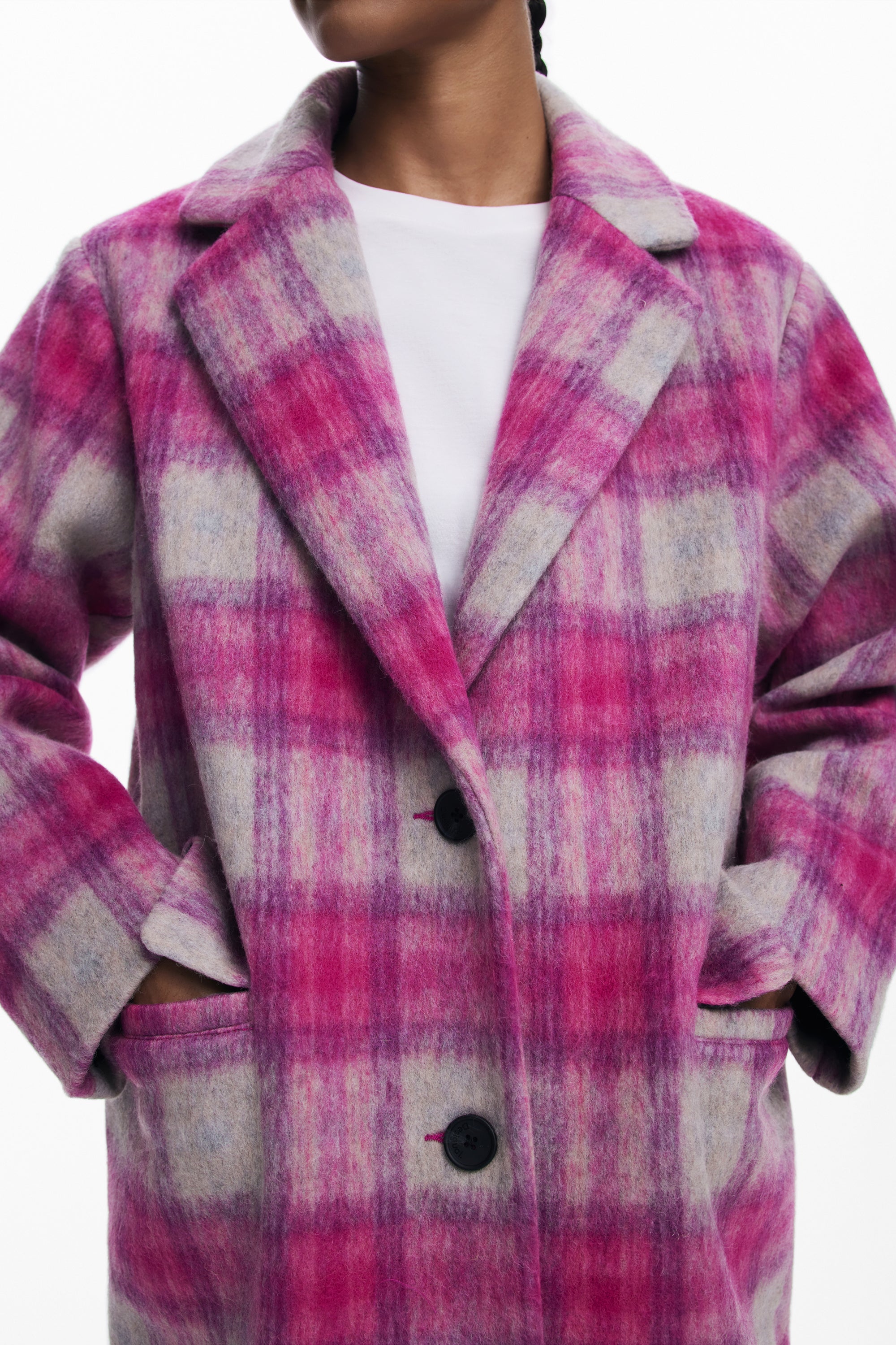 Pink Tartan coat