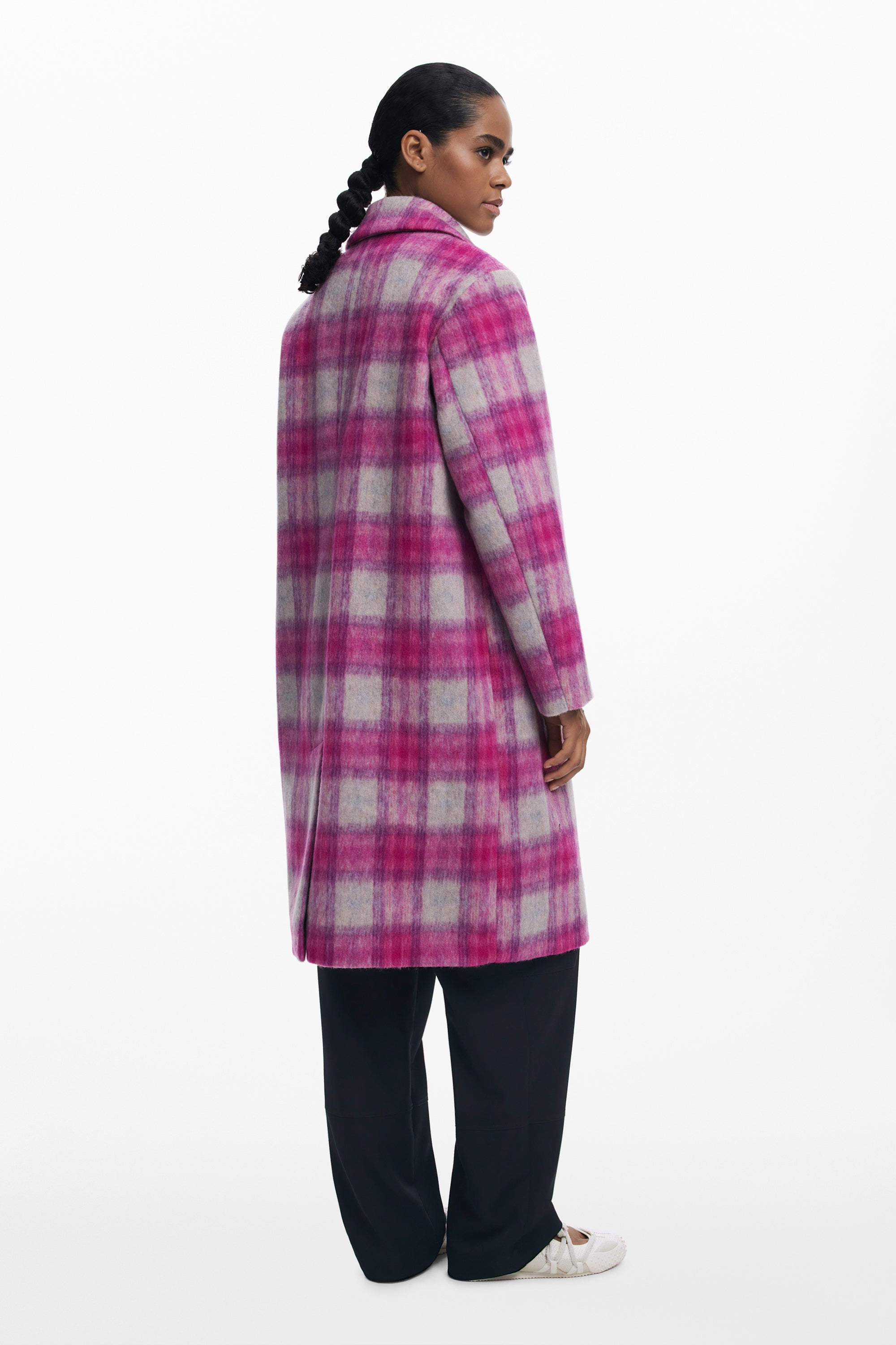 Pink Tartan coat