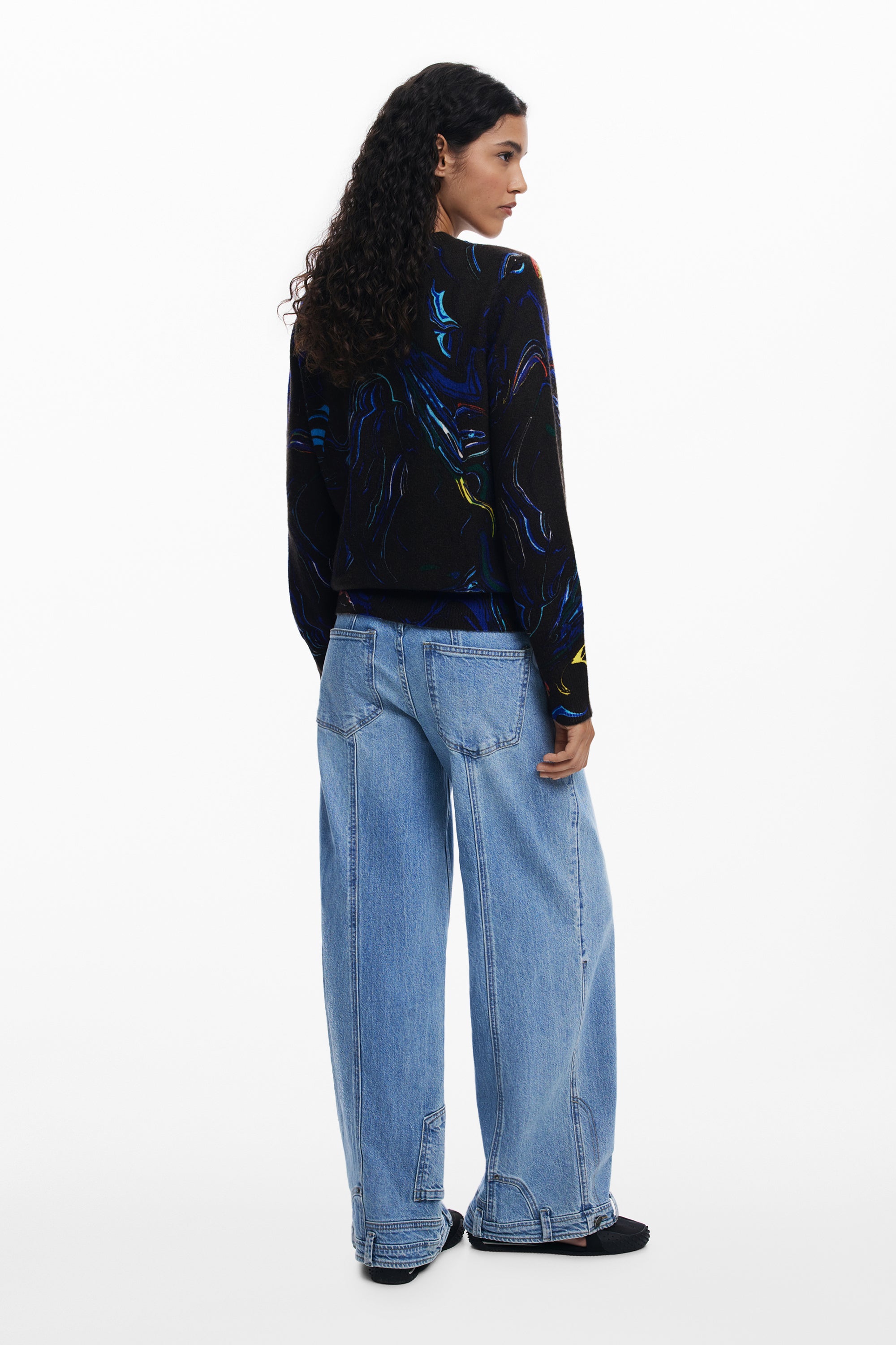 Sweater designed by Mr. Christian Lacroix