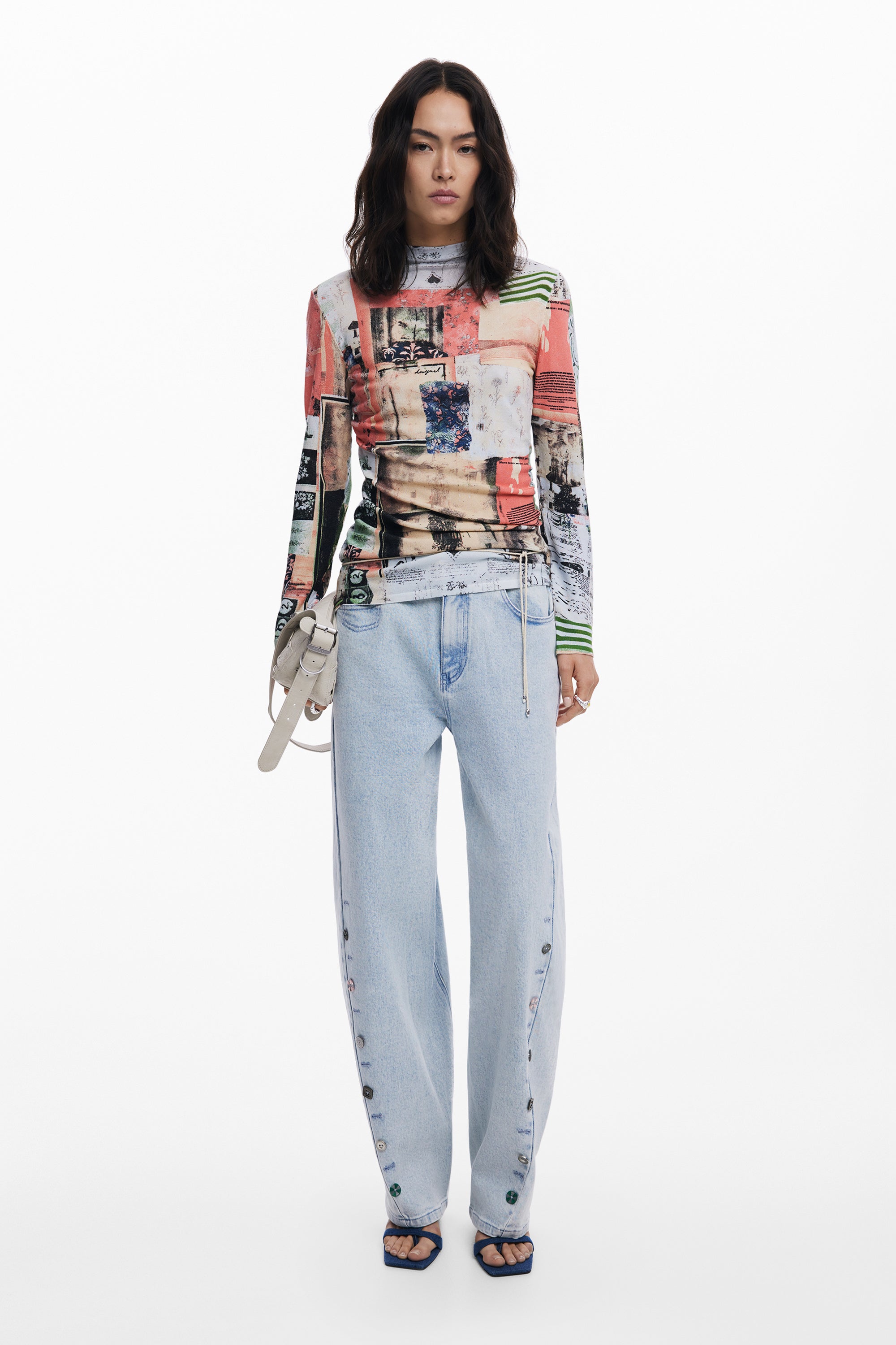 Fine postcard sweater