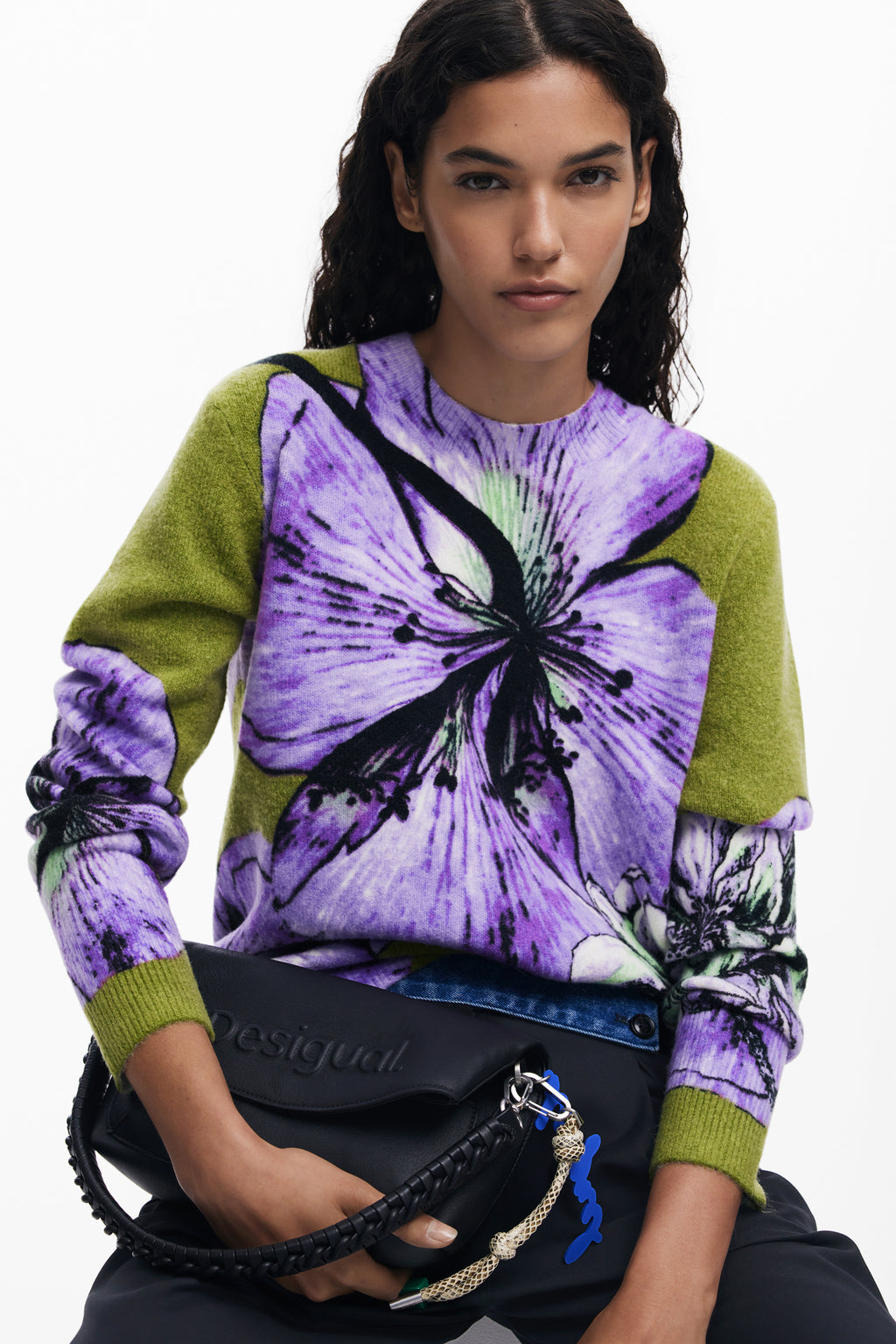 Sweater designed by Mr. Christian Lacroix
