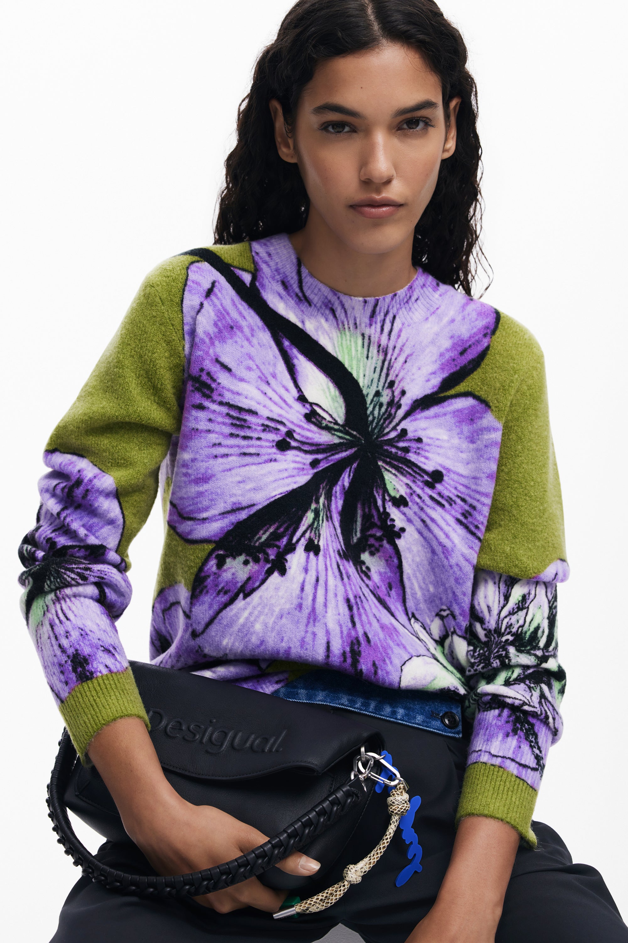 Sweater designed by Mr. Christian Lacroix