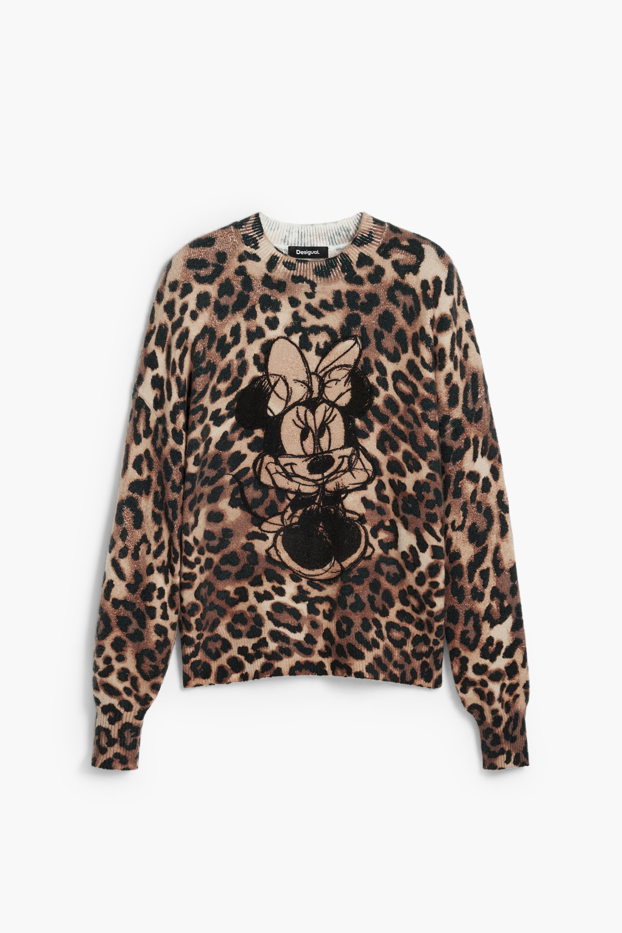 Minnie™ animal print sweater