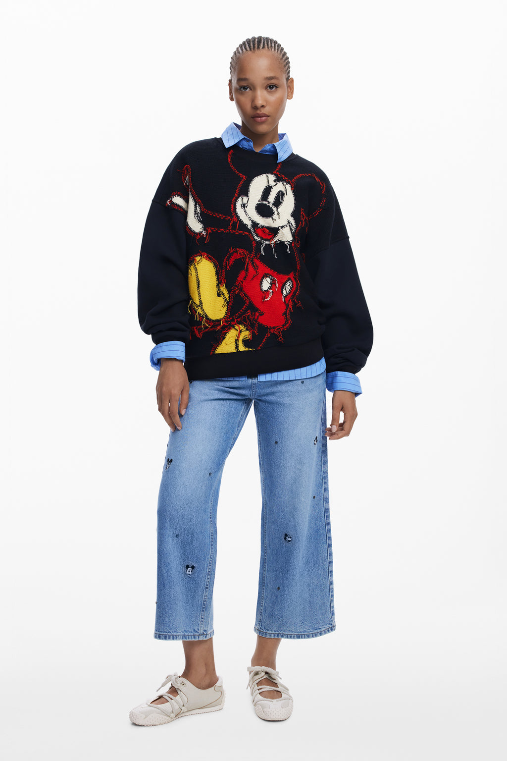 Mickey™ thread sweatshirt