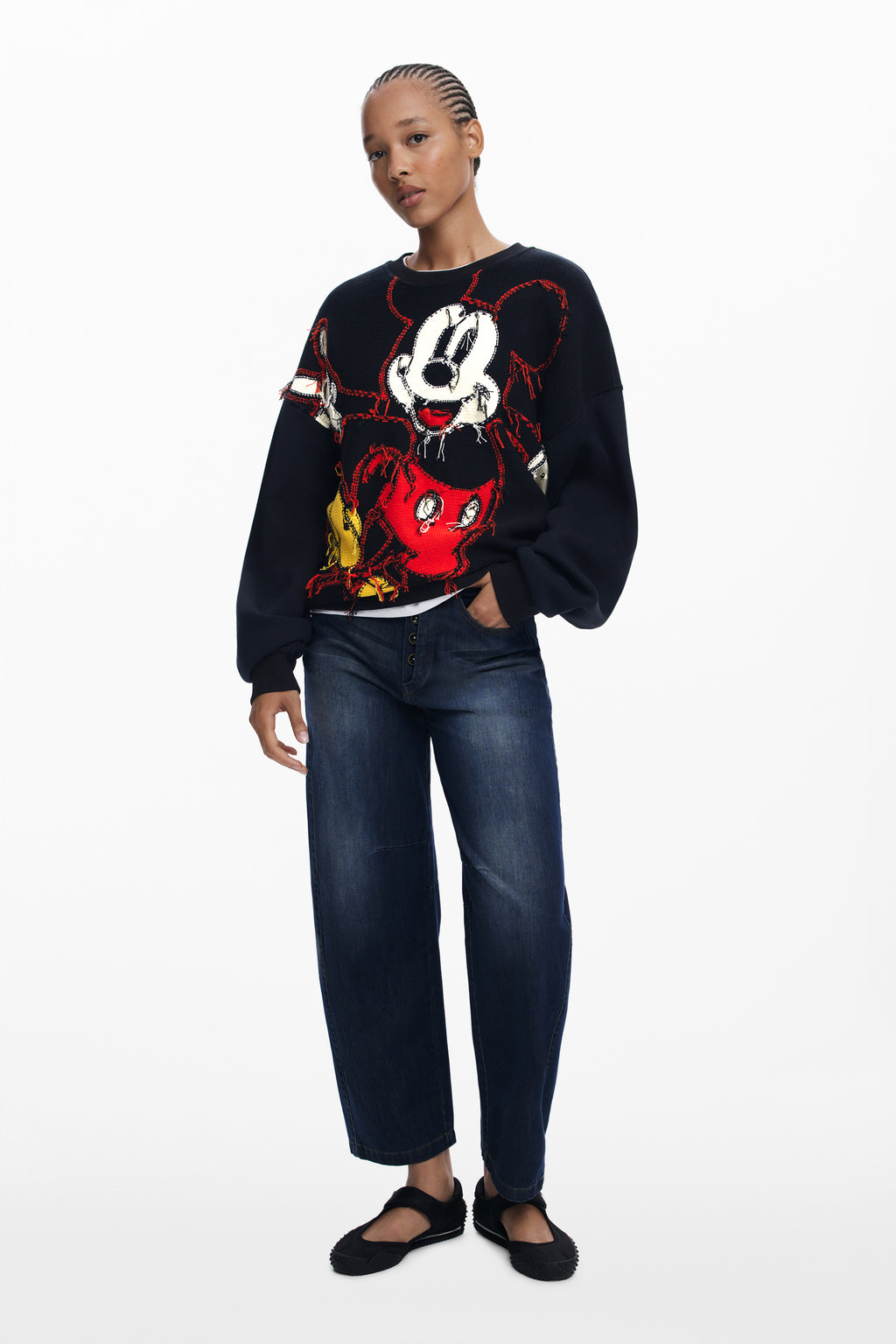 Mickey™ thread sweatshirt