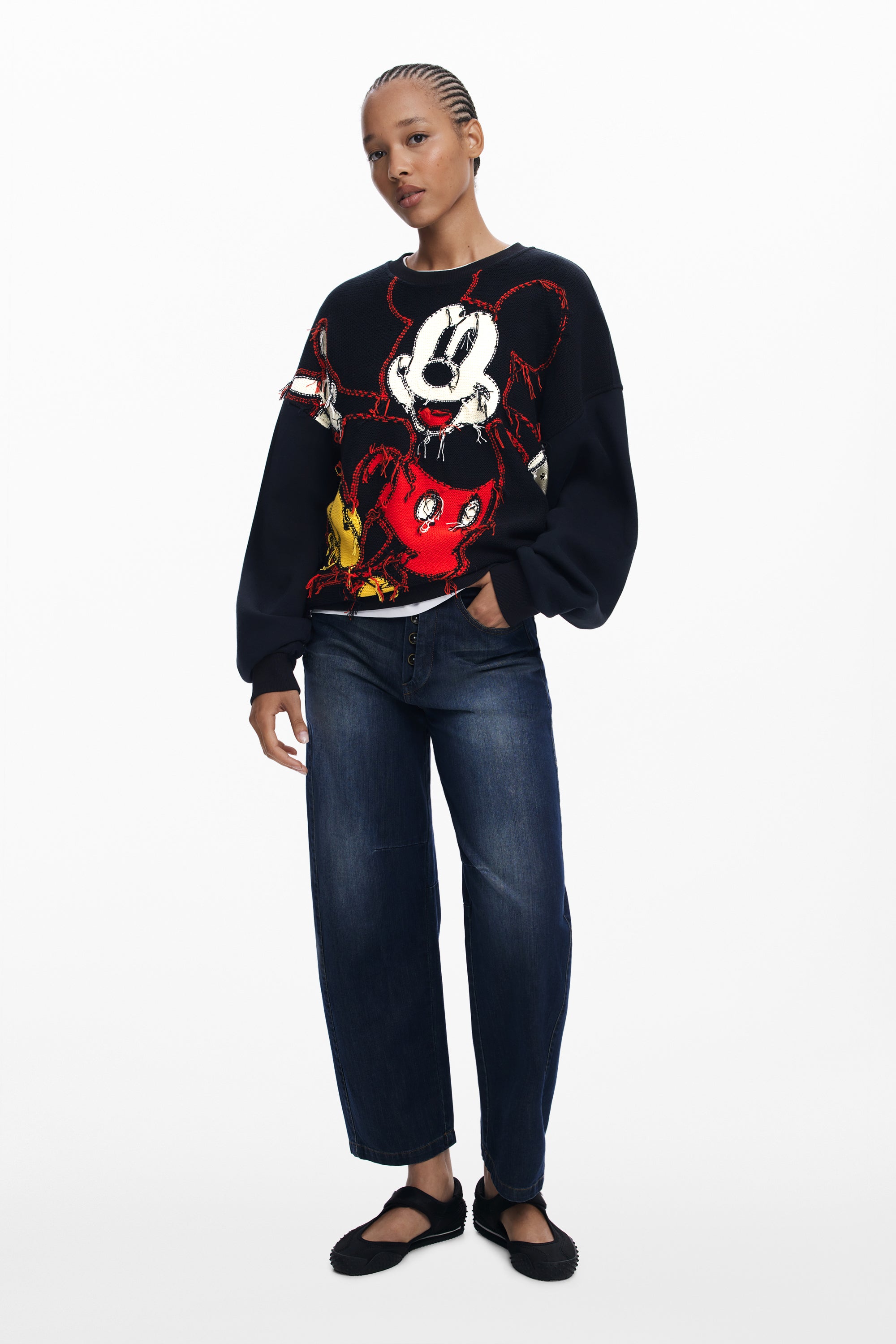Mickey™ thread sweatshirt