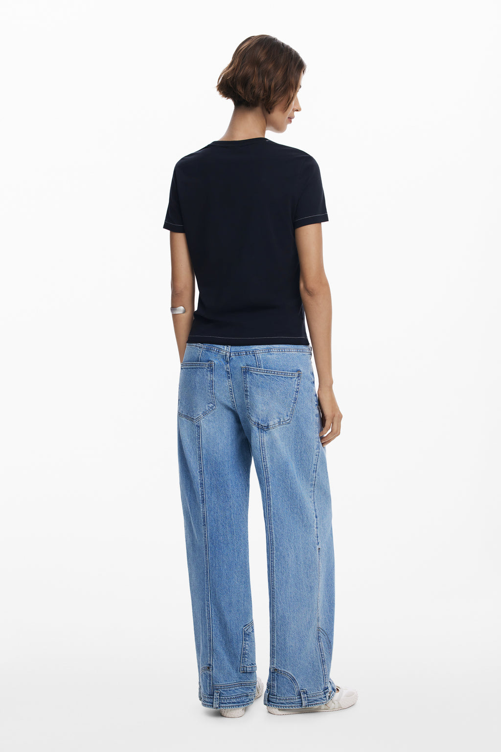 Newspaper heart T-shirt