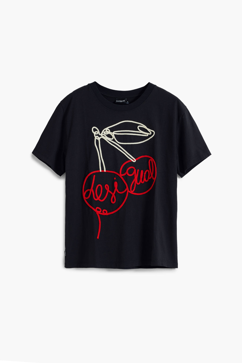 Cherry embossed T-shirt